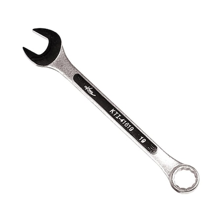 K-Tool International Raised Panel Combo Wrench, 12Pt, 19mm KTI-41619
